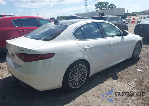 2019 Alfa Romeo Giulia Ti Lusso Rwd from USA, damaged, VIN ZARFAMBN8K7598605